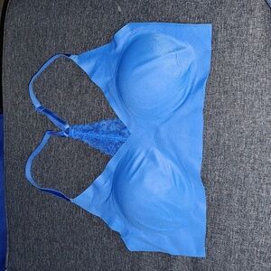 Small Victoria Secret Blue Lacey sports bra